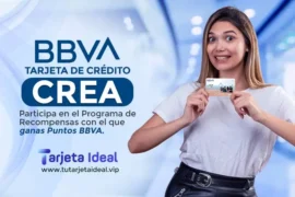 Tarjeta de credito Crea BBVA Mx