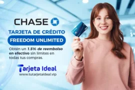 Tarjeta de credito Chase Freedom Unlimited