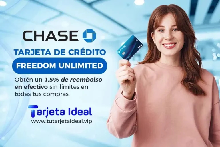 Tarjeta de credito Chase Freedom Unlimited