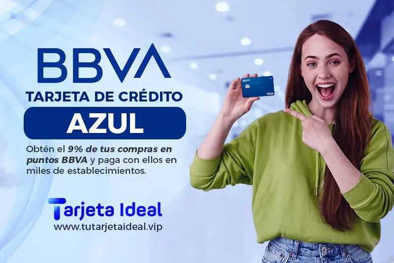 tarjeta de credito Azul BBVA mexico