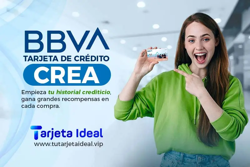 tarjeta crea bbva Mx